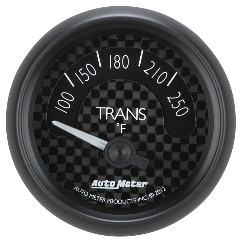 AutoMeter — GAUGE, TRANS TEMP, 2 1/16" , 250 Degrees F, ELEC, GT
