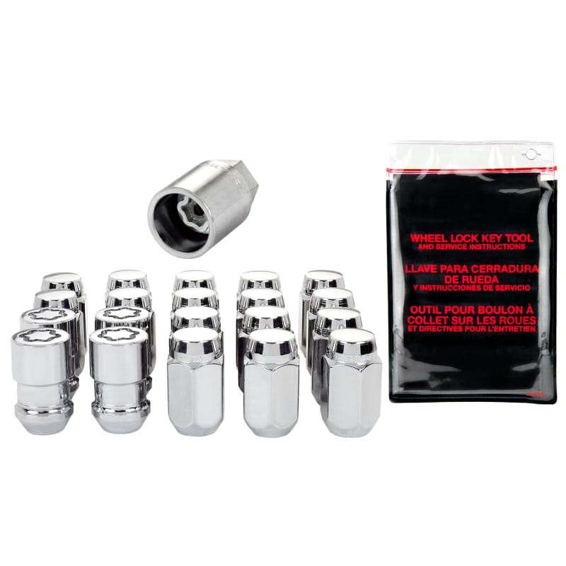 McGard — Cone Seat Exposed Style Wheel Installation Kit-Chrome