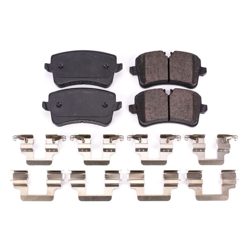 PowerStop — PowerStop - Z17 Low-Dust Ceramic Brake Pads with Hardware