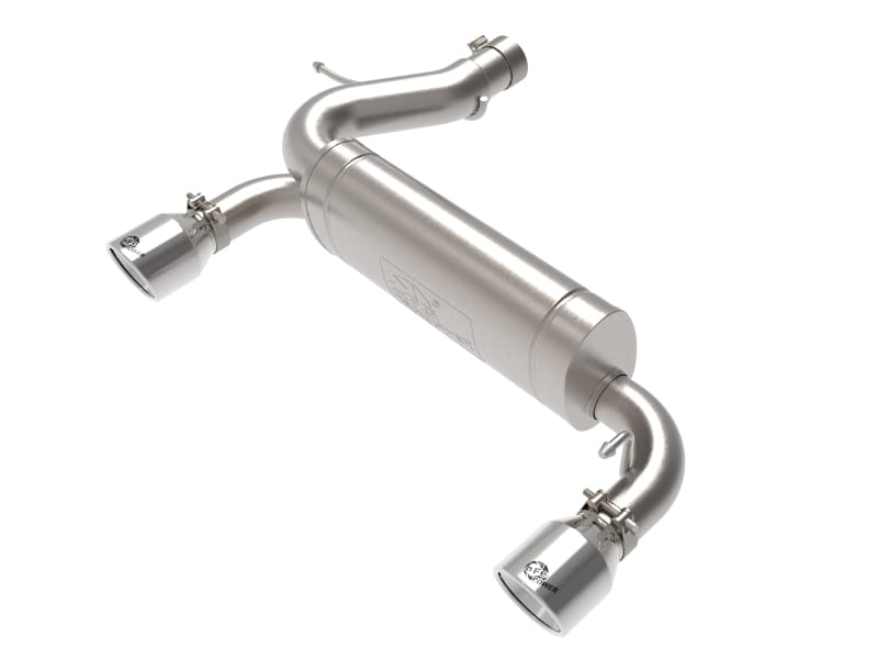 aFe — Vulcan Series 3 IN to 2-1/2 IN Stainless Steel Axle-Back Exhaust System Polish