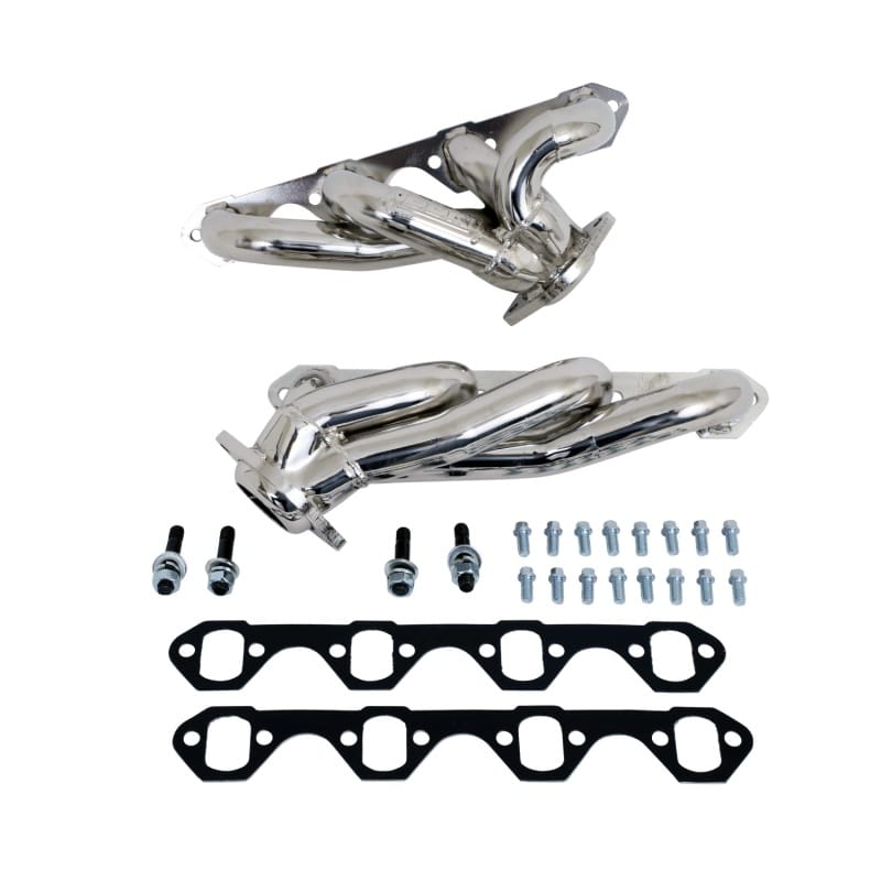 BBK — 1987-1995 FORD F150 302 1-5/8 SHORTY HEADERS (POLISHED SILVER CERAMIC)
Shorty Unequal Length Exhaust Header Kit