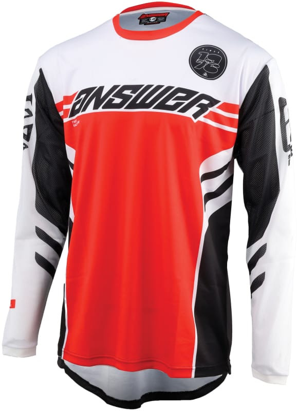 Answer — Answer 25 Arkon Nitrus Jersey Red/Black/White Youth - XS
