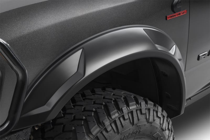 Husky Liners — Husky Liners DRT Fender Flares Black Smooth Finish 4-Piece Set