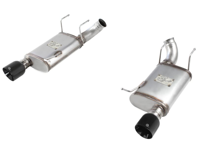 aFe — MACH Force-Xp 3 IN 409 Stainless Steel Axle-Back Exhaust System w/Black Tip