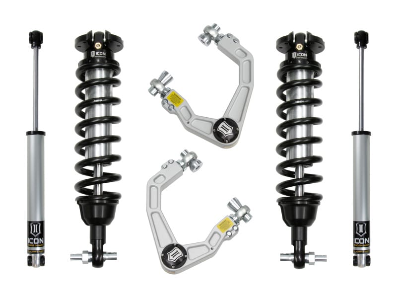 ICON — 19-21 FORD RANGER 0-3.5" STAGE 2 SUSPENSION SYSTEM W BILLET UCA AL KNUCKLE