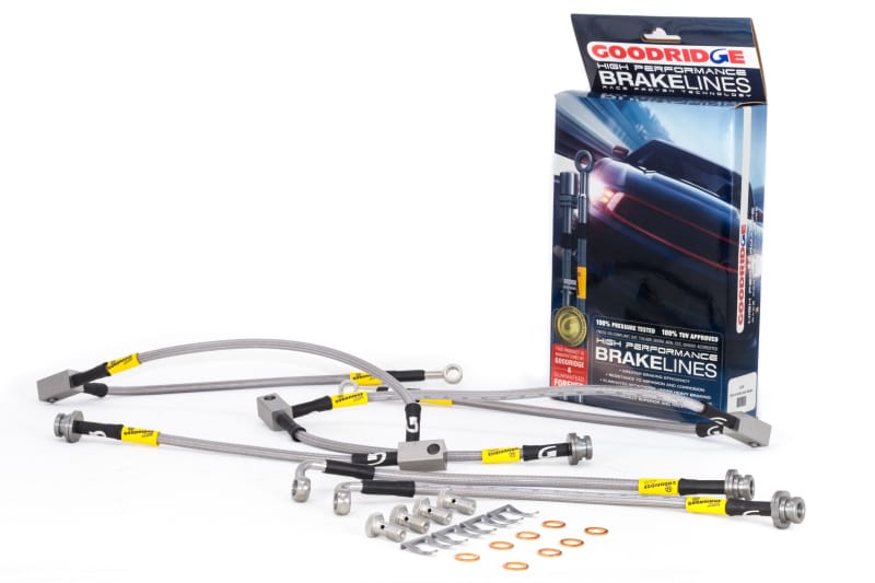 Goodridge — G-STOP SS Braided Brake Line Kit