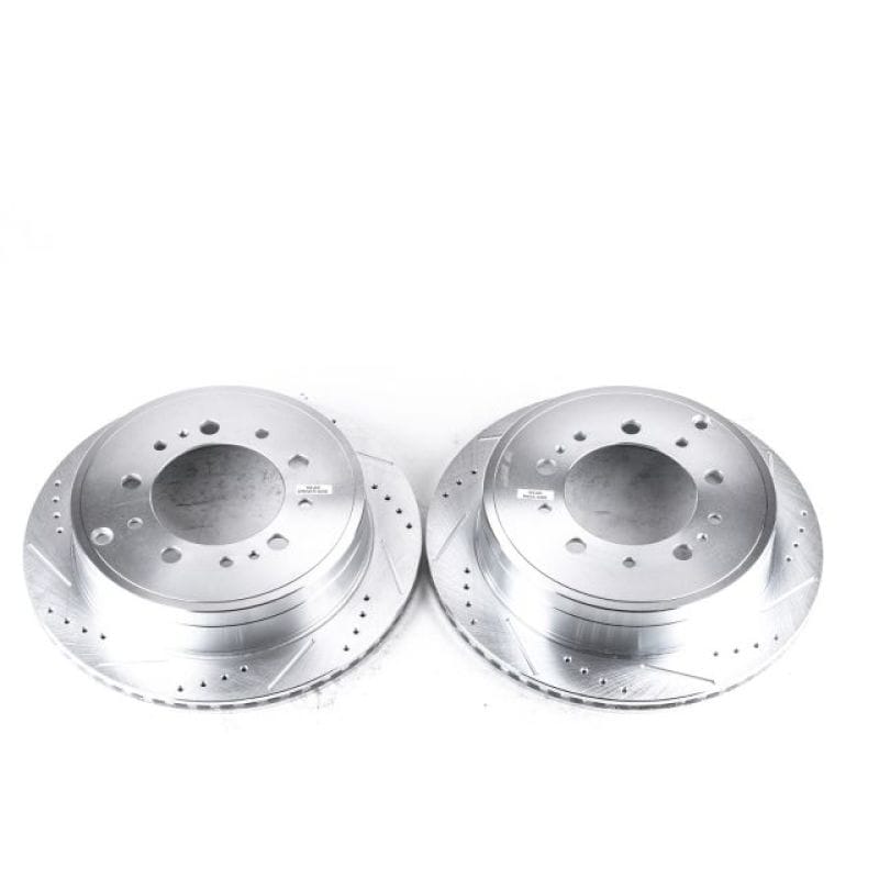 PowerStop — PowerStop Evolution Performance Drilled, Slotted & Plated Brake Rotor Pair