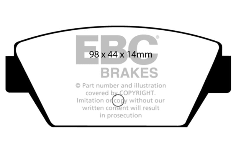 EBC — Yellowstuff Street And Track Brake Pads