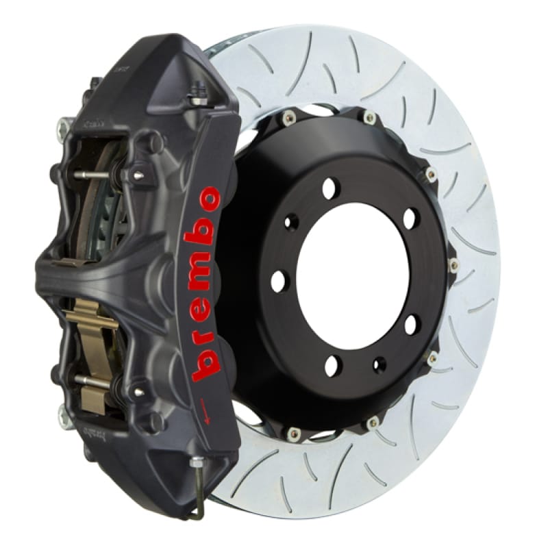 Brembo — Brembo 19+ 330i Front GTS BBK 6 Piston Cast 380x34 2pc Rotor Slotted Type3-Black HA