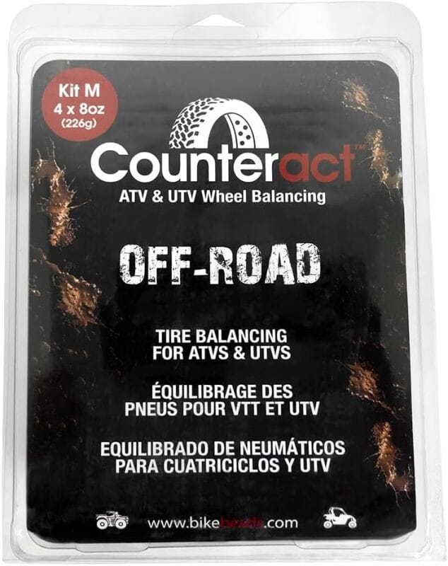 Counteract — Counteract ATV/UTV Balancing Bead DIY Kit: (4) 8oz Bags