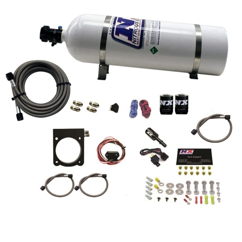 Nitrous Express — 3.6L V6 DODGE PLATE SYSTEM (50-200HP) W/ 15LB BOTTLE
Nitrous Oxide Injection System Kit