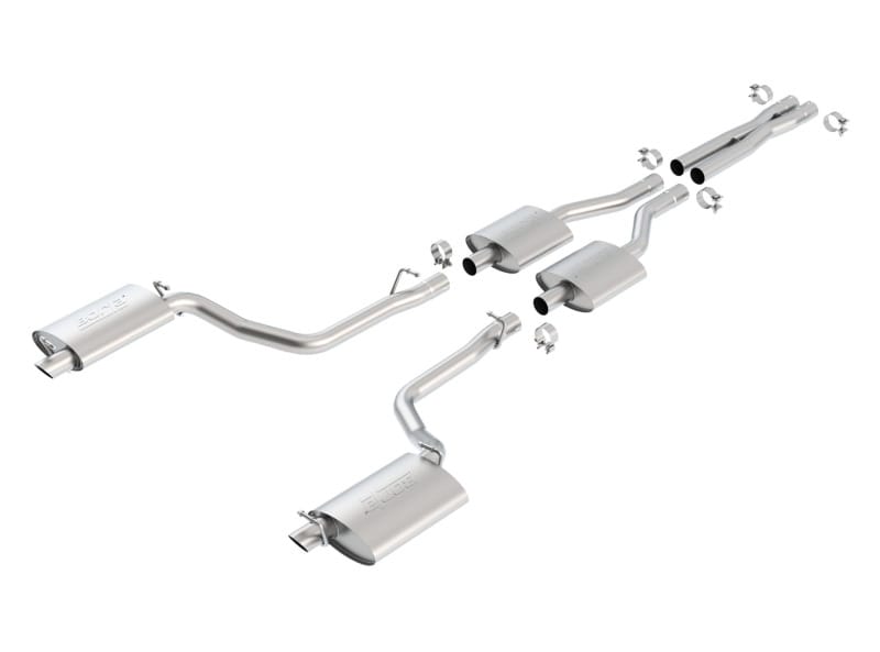 Borla — Cat-Back Exhaust System - S-Type
S-Type; Cat-Backâ„¢ System