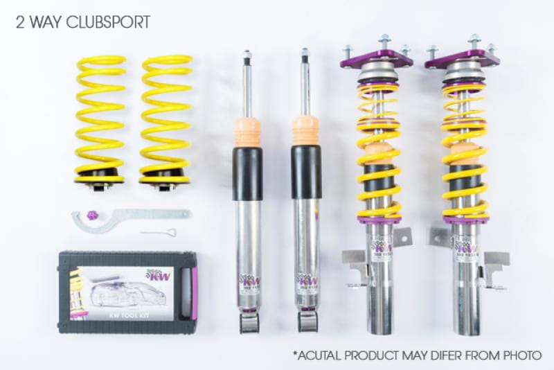 KW — Adjustable Coilovers, Aluminum Top Mounts, Independent Compression and Rebound
KW V3 CLUBSPORT KIT - 35245813