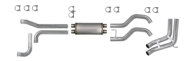 Diamond Eye Performance — Diamond Eye KIT 3-1/2in Catback SPORT-SIDE DUAL GAS AL: NISSAN TITAN 5.6L 07-10
KIT; 3.5in.; CBSGL;