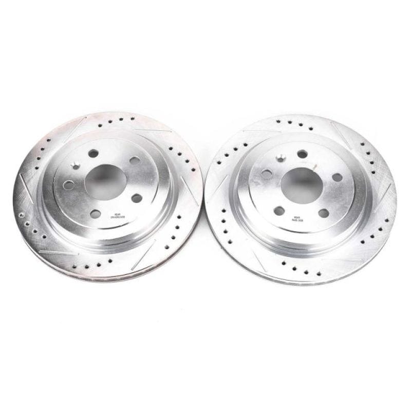 PowerStop — PowerStop Evolution Performance Drilled, Slotted & Plated Brake Rotor Pair