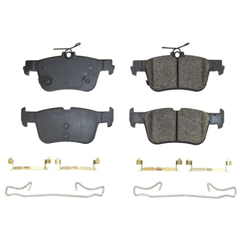 PowerStop — PowerStop - Z17 Low-Dust Ceramic Brake Pads with Hardware