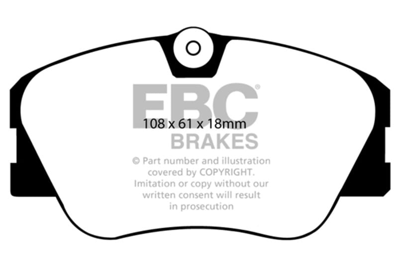 EBC — Ultimax OEM Replacement Brake Pads