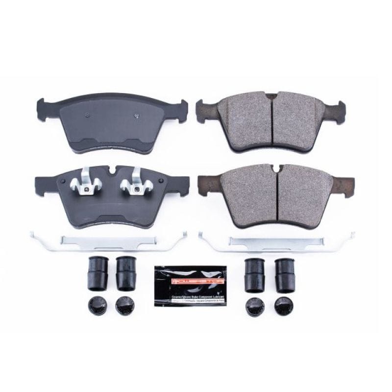 PowerStop — PowerStop - Z23 Daily Driver Carbon-Fiber Ceramic Brake Pads with Hardware Kit