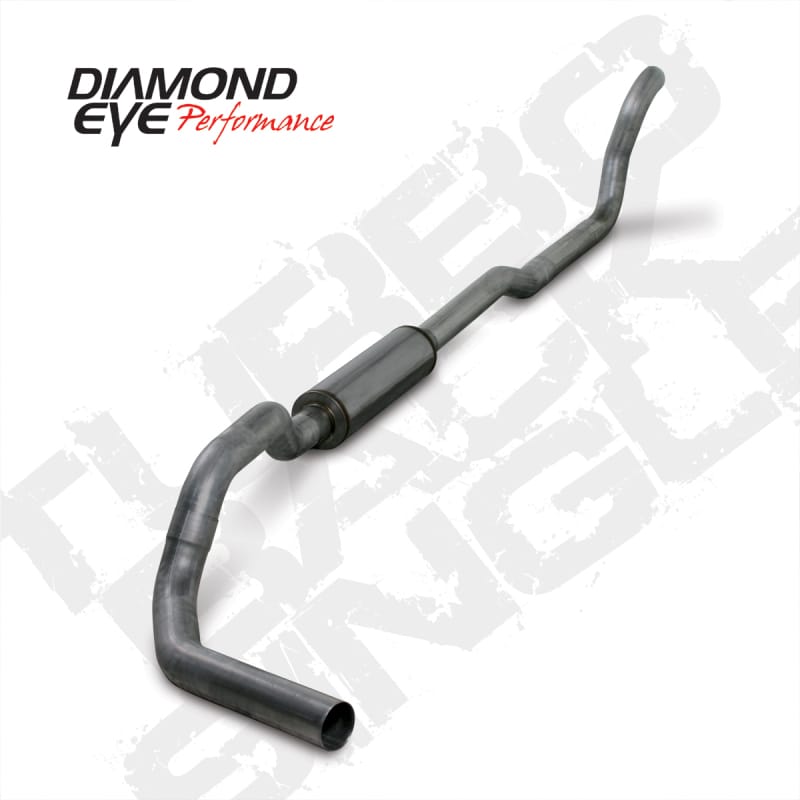 Diamond Eye Performance — Diamond Eye KIT 4in Turbo Back Single SS DDG2X4-HX40 89-93 Dodge 5.9L Cummins 2500/3500
KT;4in;TBSGL-HX40;OR