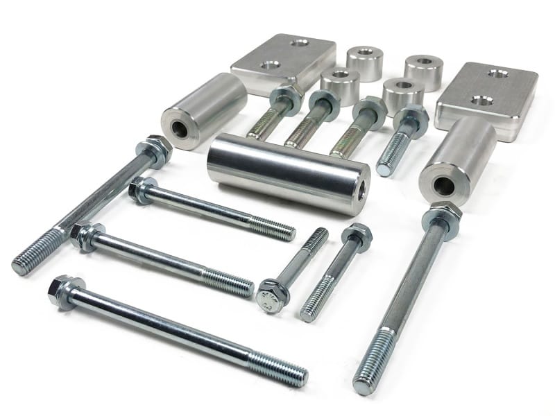 Tuff Country — 2007-2021 Toyota Tundra 4x4 (with TRD Pro Skid Plate)-Front Skid Plate Drop Kit
