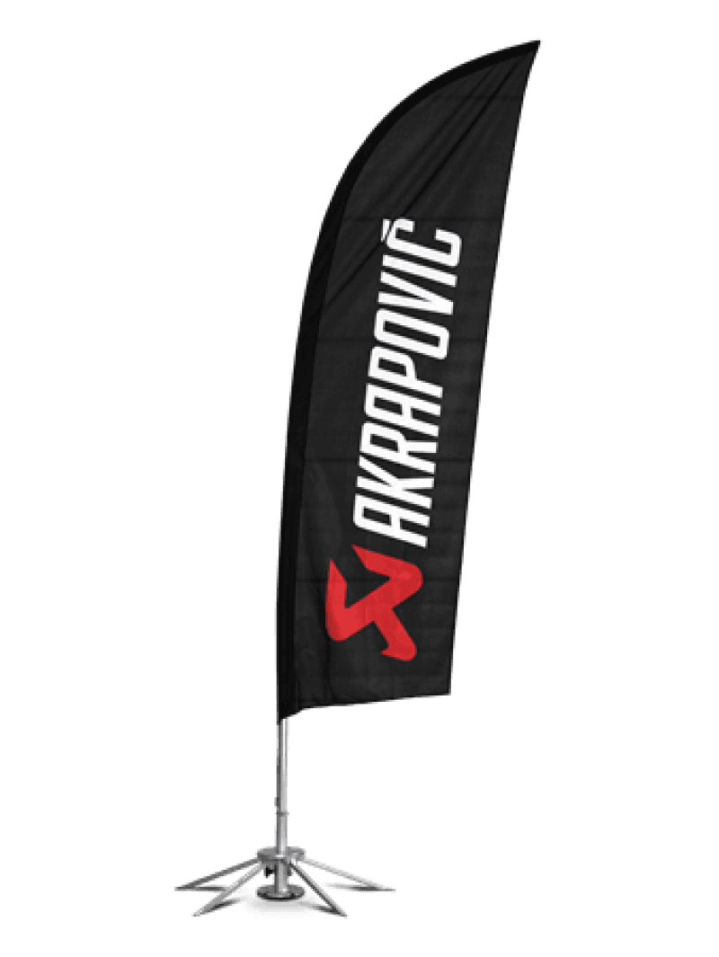Akrapovic — Akrapovic Self-standing flag set with tent flag kit
Self-Stand Flag Set