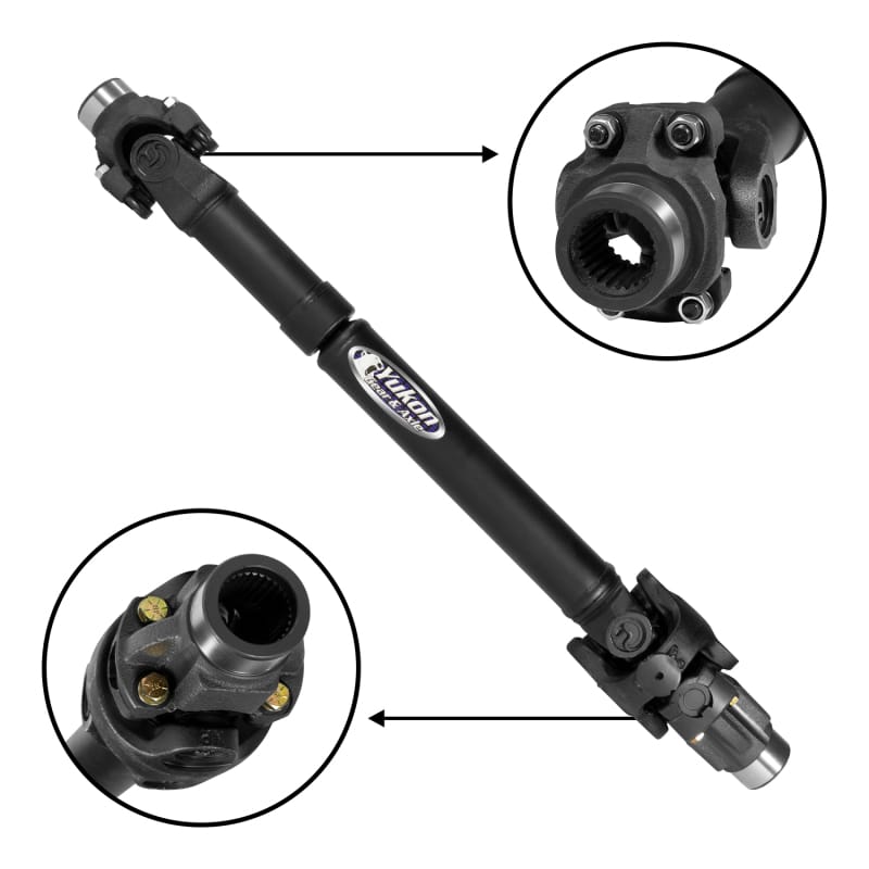 Yukon Gear & Axle — Yukon Performance Rear Driveshaft 2018 JL Wrangler Sport 2 Door with MT