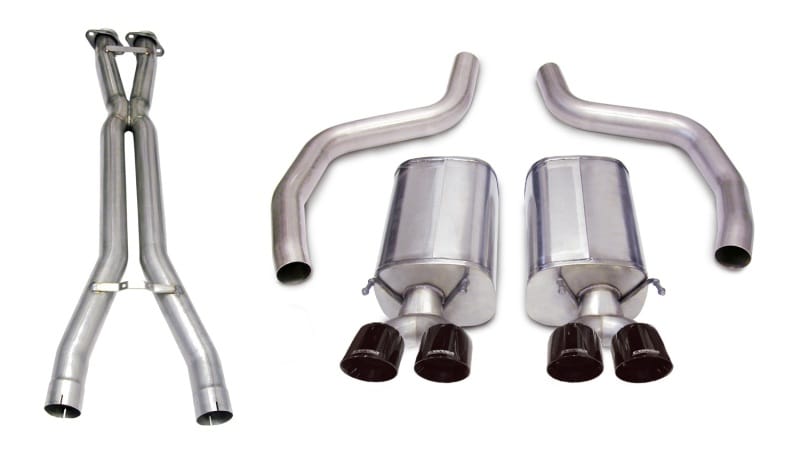 CORSA Performance — Corsa 06-11 Chevrolet Corvette C6 Z06/ZR1 Sport Cat-Back Dual Rear Exit w/ Twin 4.0in Black Tips
Exhaust