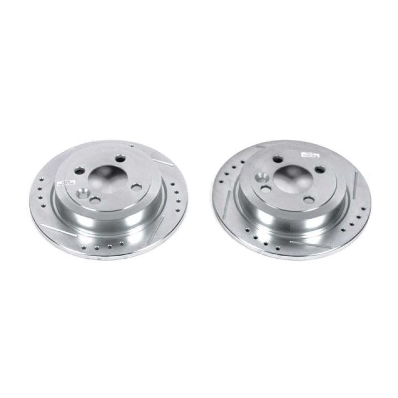 PowerStop — PowerStop Evolution Performance Drilled, Slotted & Plated Brake Rotor Pair