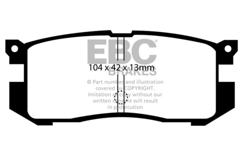 EBC — Ultimax OEM Replacement Brake Pads