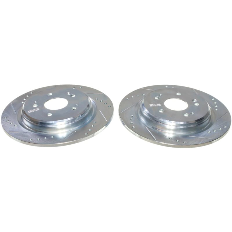 PowerStop — PowerStop Evolution Performance Drilled, Slotted & Plated Brake Rotor Pair