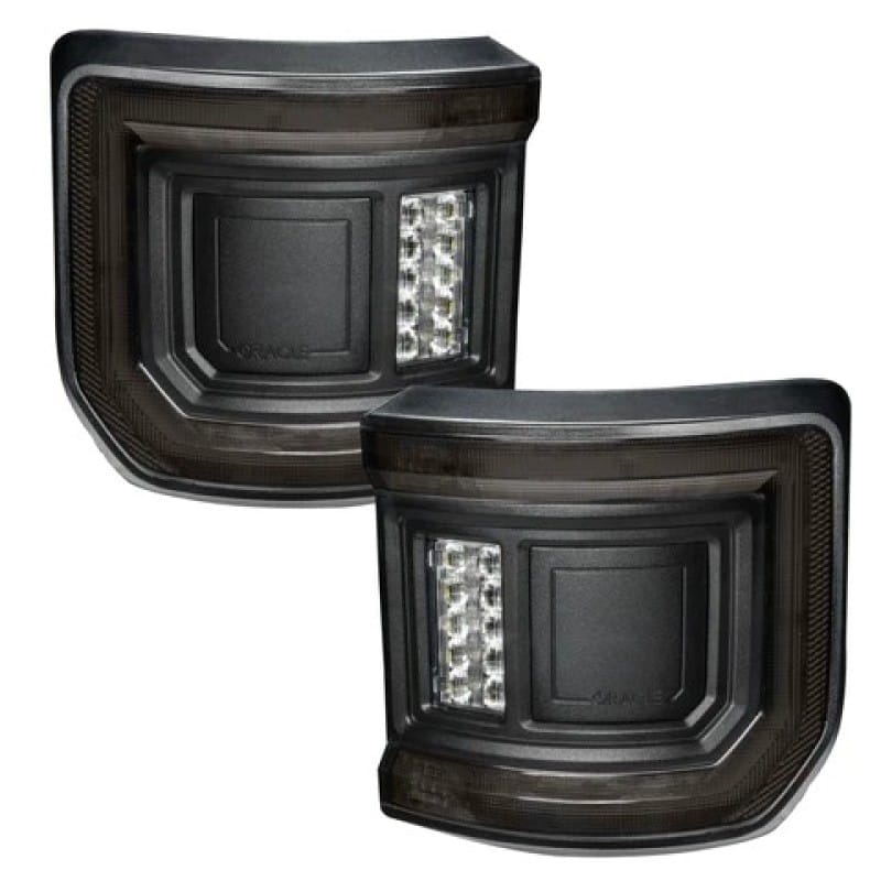 ORACLE Lighting — "Black Series" Flush Mount LED Tail Lights for Jeep Gladiator JT