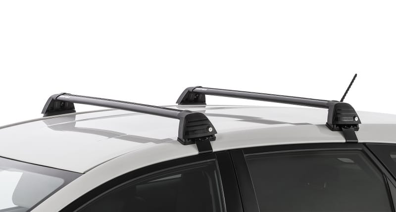 Rhino-Rack — Vortex ROC25 Flush Roof Rack; 2 Bar; Front 931mm; Rear 923mm; Black;