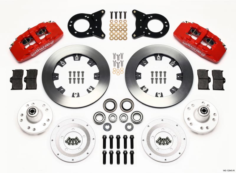 Wilwood — KIT,FRONT,MUSTANG,70-73,DP6 12.19 ROTOR,RED