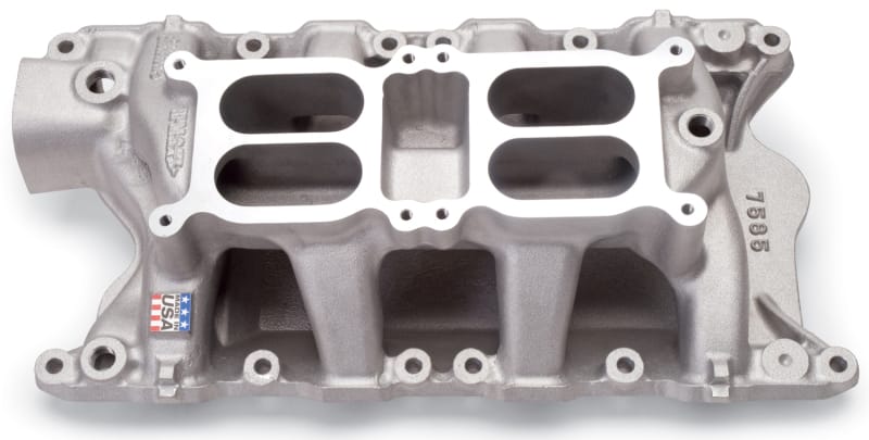 Edelbrock — RPM Air-Gap Dual-Quad Smal Block Ford 351W Intake Manifold
RPM Air-Gap Dual-Quad Intake Manifold