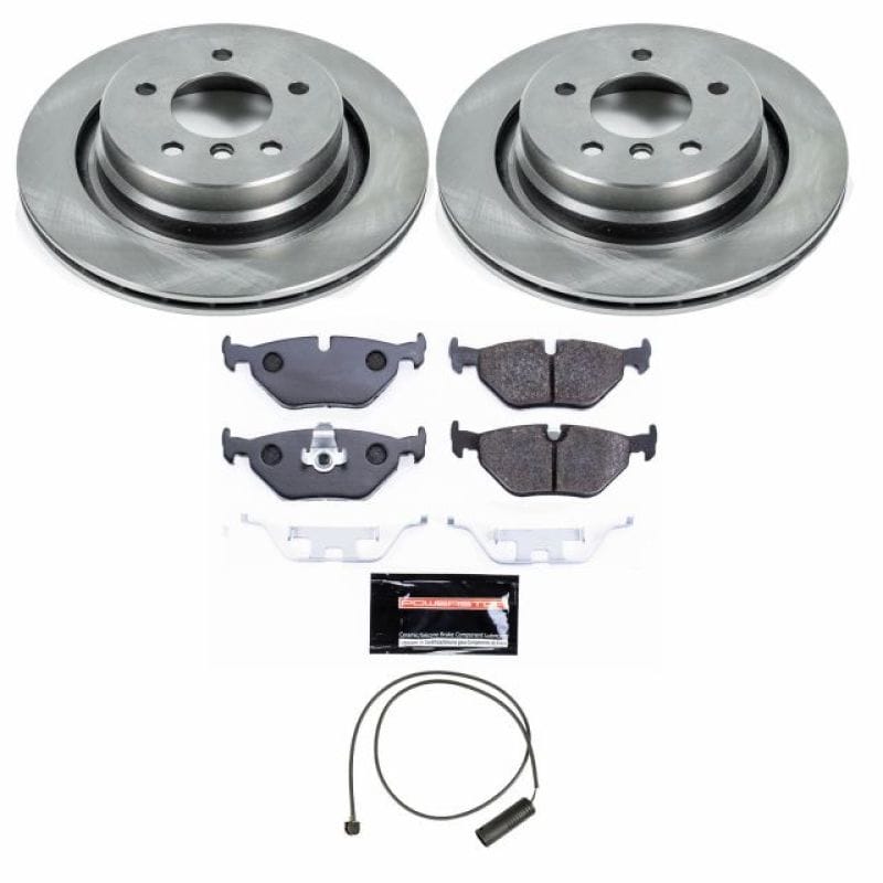 PowerStop — Track Day Spec High-Performance Brake Pad and Rotor Kit