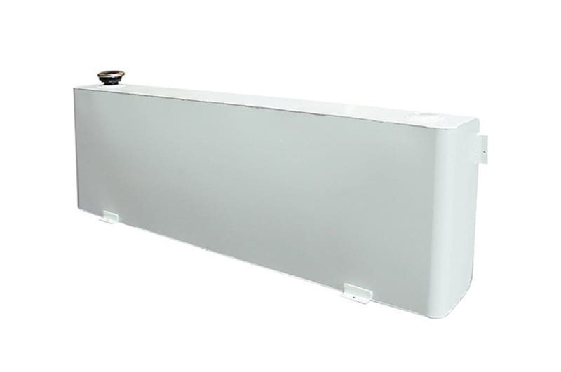 Dee Zee — Dee Zee Universal Tanks - Long Rectangle White Steel