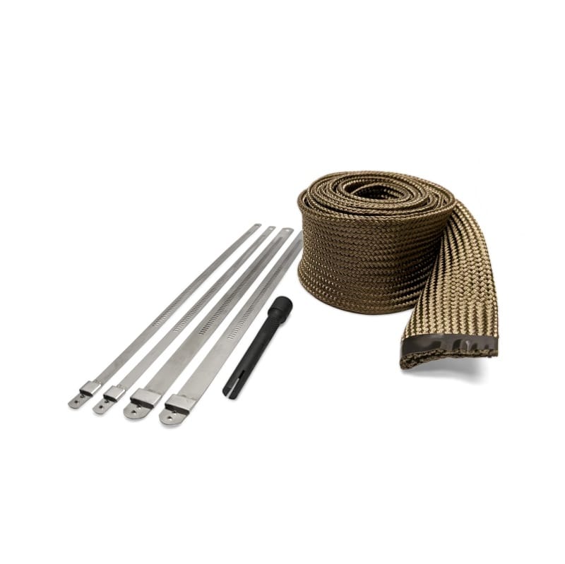 DEI — Exhaust Sleeve Kit Titanium Tan 2in x 5ft
Exhaust Sleeve And Locking Ties Kit