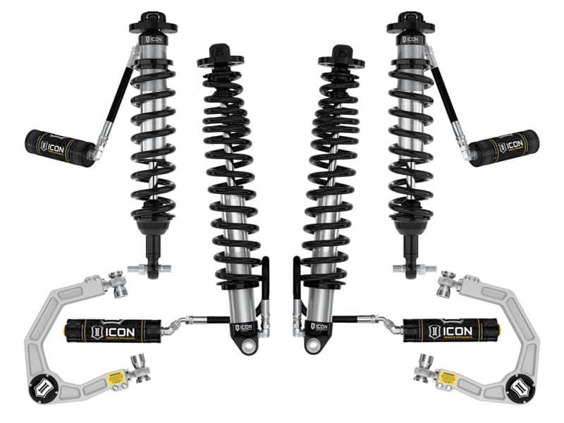 ICON — 21-23 BRONCO SASQUATCH 2-3" LIFT STAGE 4 SUSPENSION SYSTEM BILLET HEAVY RATE