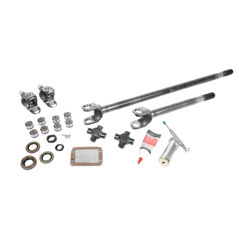 Yukon Gear & Axle — USA Standard Gear Chromoly Front Axle Kit, Dana 30, 27 Spline, Super Joints