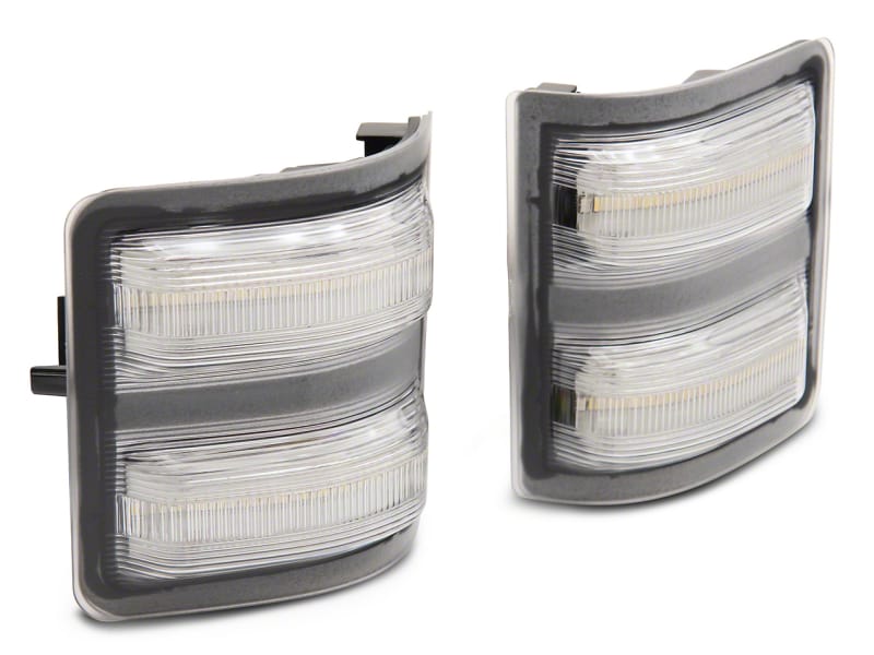 Raxiom — Raxiom 11-16 Ford F-250/F-350 Super Duty Axial Series LED Switchback Side Mirror Marker Lamps- Clear
Lights