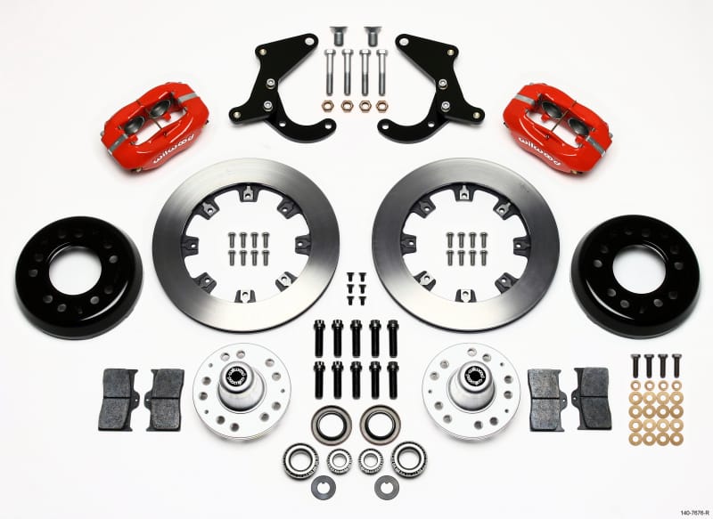 Wilwood — KIT,FRONT,CHEVY,55-57,FDLI,12.19 RED