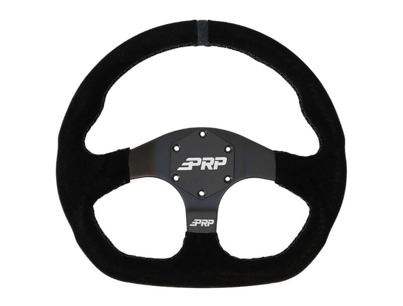 PRP Seats — Comp-R Suede Steering Wheel, Blue