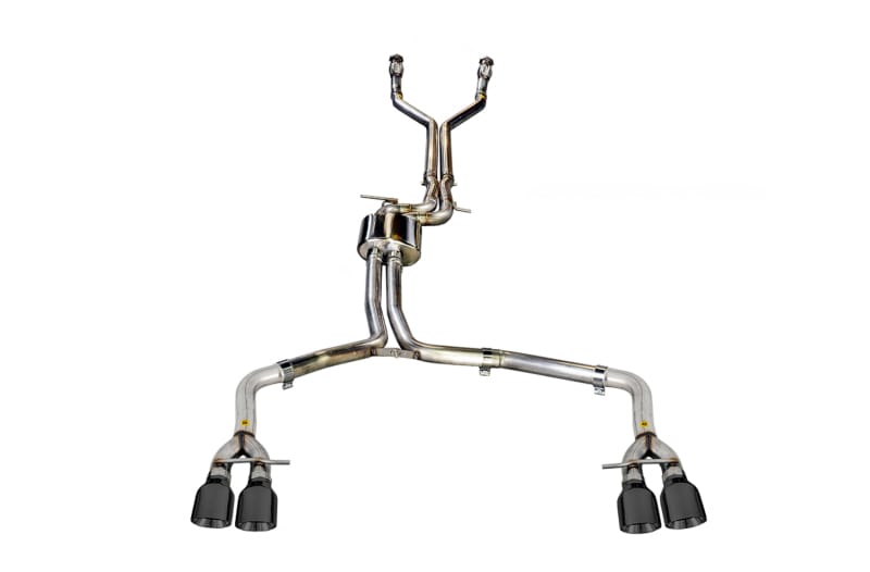 AWE Tuning — AWE Track Edition for Audi C7 S7 4.0T - Diamond Black Tips