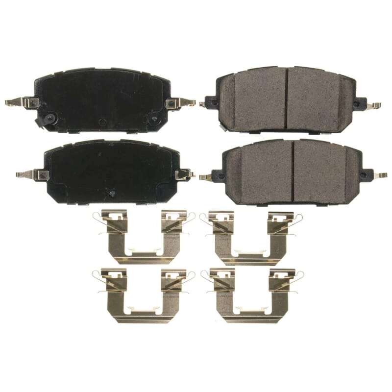 PowerStop — PowerStop - Z17 Low-Dust Ceramic Brake Pads with Hardware