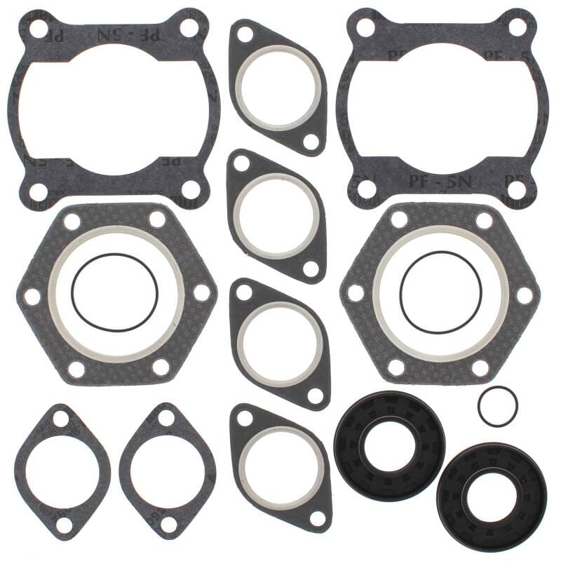Vertex Pistons — Vertex Gaskets 91-99 Polaris Sport 440 Complete Gasket Kit w/ Oil Seals