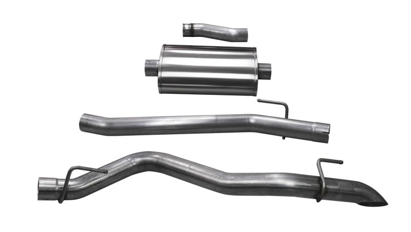 CORSA Performance — 3.0in. Cat-Back Single Side Exit with Turn Down Tip