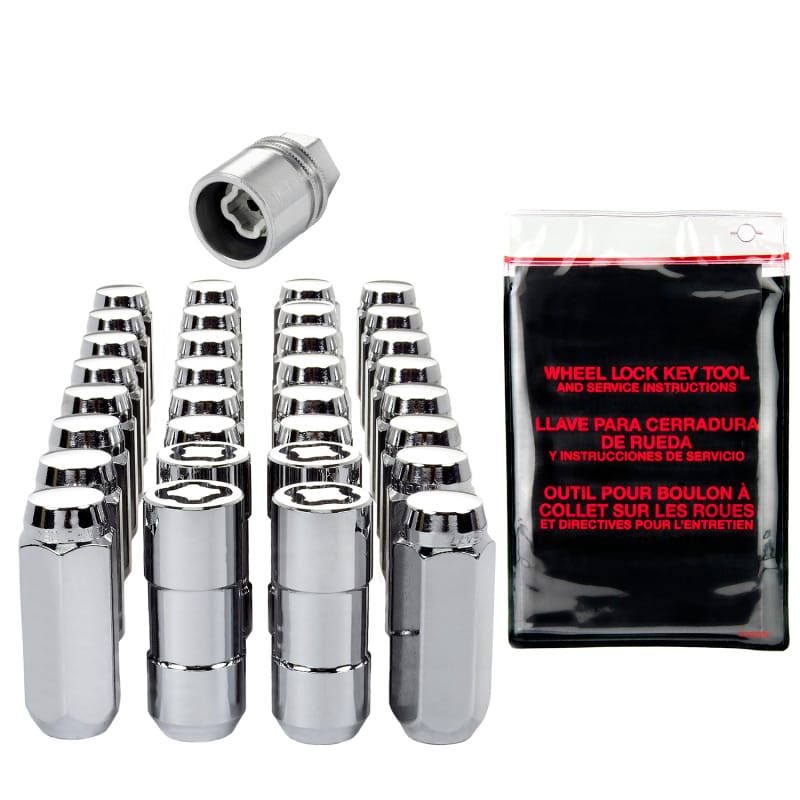 McGard — Cone Seat Exposed Style Wheel Installation Kit-Chrome