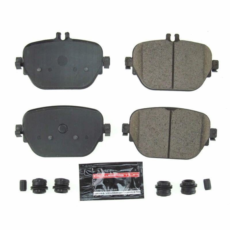 PowerStop — PowerStop - Z23 Daily Driver Carbon-Fiber Ceramic Brake Pads with Hardware Kit