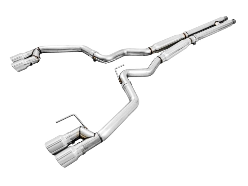 AWE Tuning — AWE Track Edition Cat-back Exhaust for the 2018+ Mustang GT