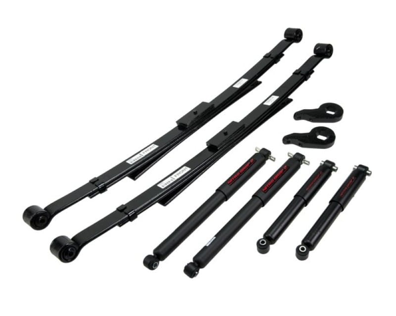 Belltech — Front And Rear Complete Kit W/ Nitro Drop 2 Shocks
LOWERING KIT W/ NITRO DROP 2 SHOCKS - 767ND